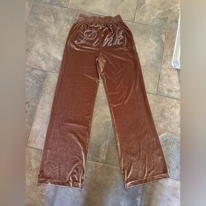 PINK Victoria's Secret Women’s size XS Velvet Pants